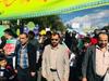 گزارش تصویری/حضور کارکنان مدیریت و کارگزاران زیارتی استان خراسان جنوبی در مراسم راهپیمایی 13 آبان ماه 1401