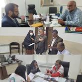 حضور مدیر حج و زیارت استان در محل انجام معاینات پزشکی حجاج استان در محل هلال احمر بیرجند