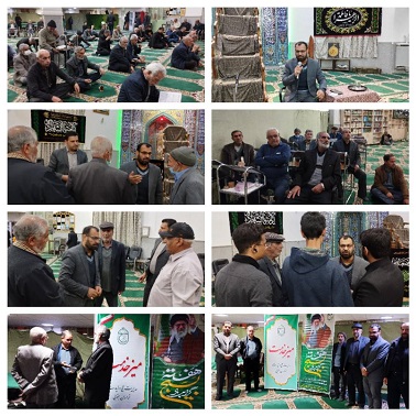 برپایی میز خدمت مدیریت حج و زیارت خراسان جنوبی به مناسبت گرامیداشت هفته بسیج