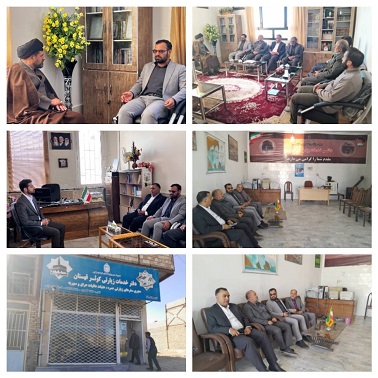 در سفر به شهرستان سربیشه و بخش قهستان انجام شد؛ بازدید از دفاتر زیارتی و دیدار جداگانه با امام جمعه و بخشدار قهستان